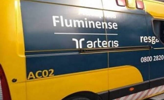 Veículo de resgate da Arteris Fluminense