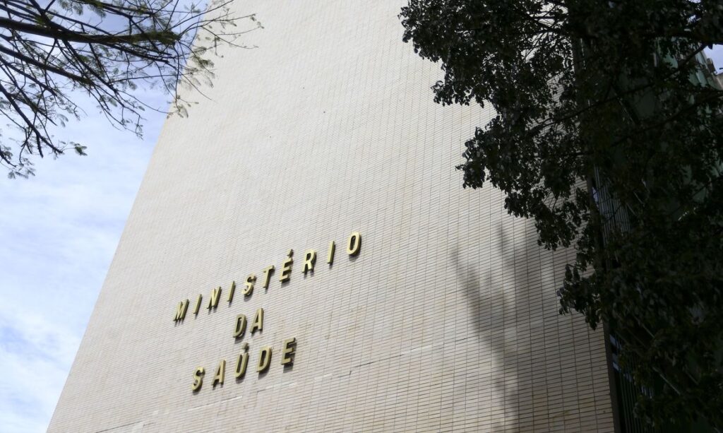 Fachada do ministério da Saúde