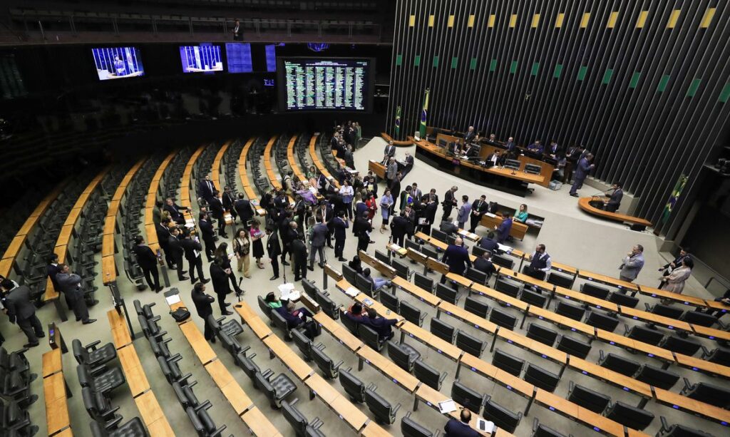 Sessão do Congresso Nacional para apreciar e votar 22 vetos presidenciais e projetos de lei que abre créditos adicionais (suplementares) para vários órgãos do Executivo. Foto Lula Marques/ Agência Brasil.